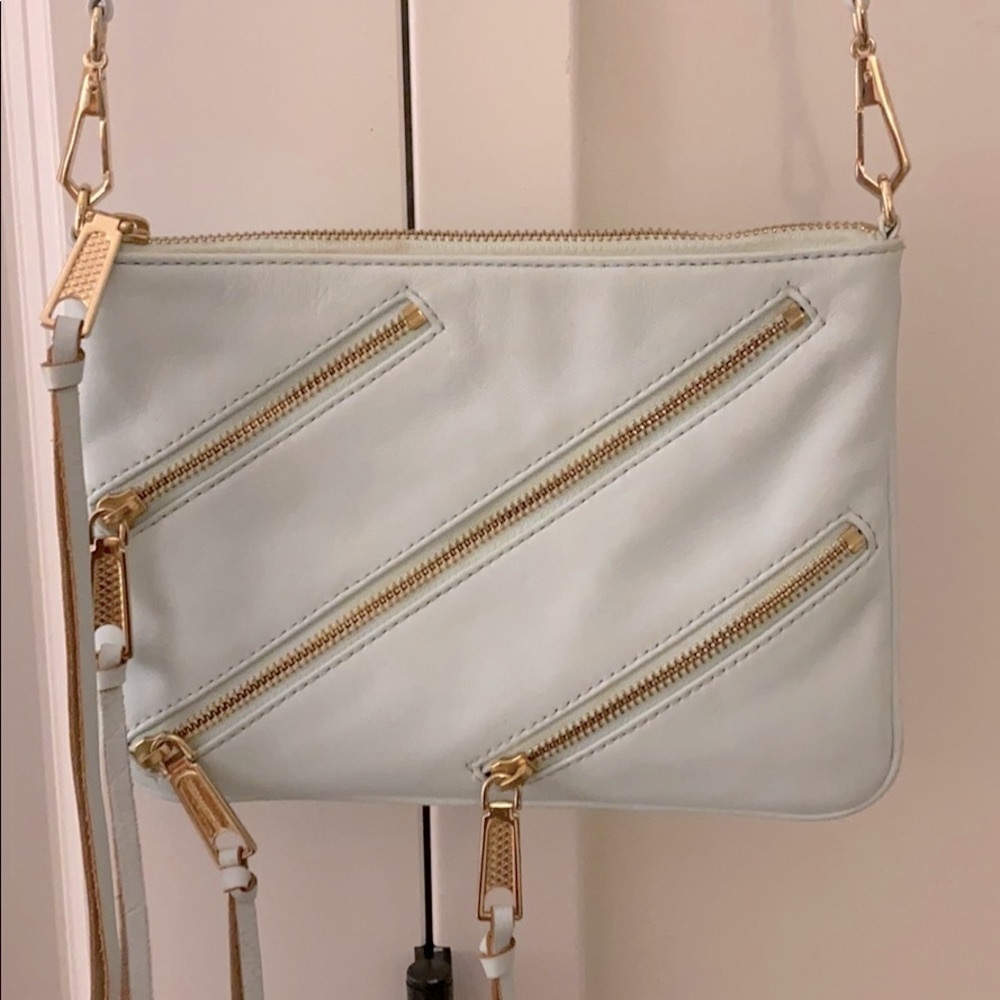 Rebecca Minkoff Light Blue Leather Crossbody
